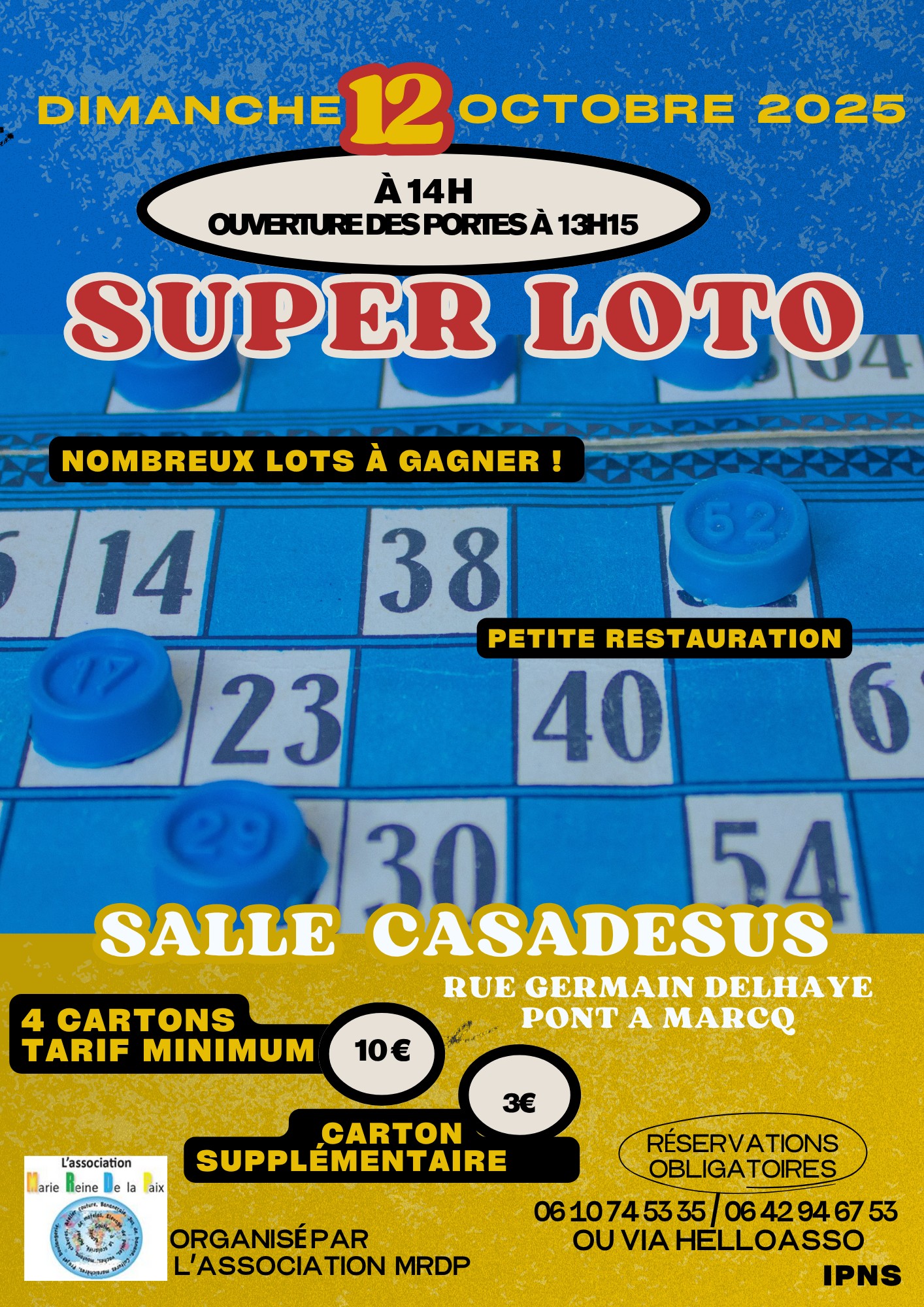 Evènement Loto Affiche  (1)