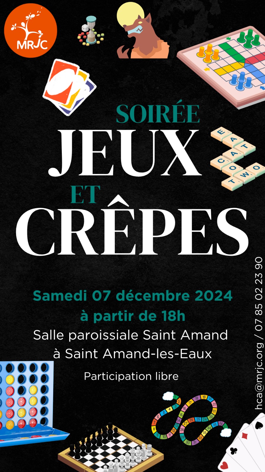 MRJC Soirée Crêpes et Jeux à St Amand (2)